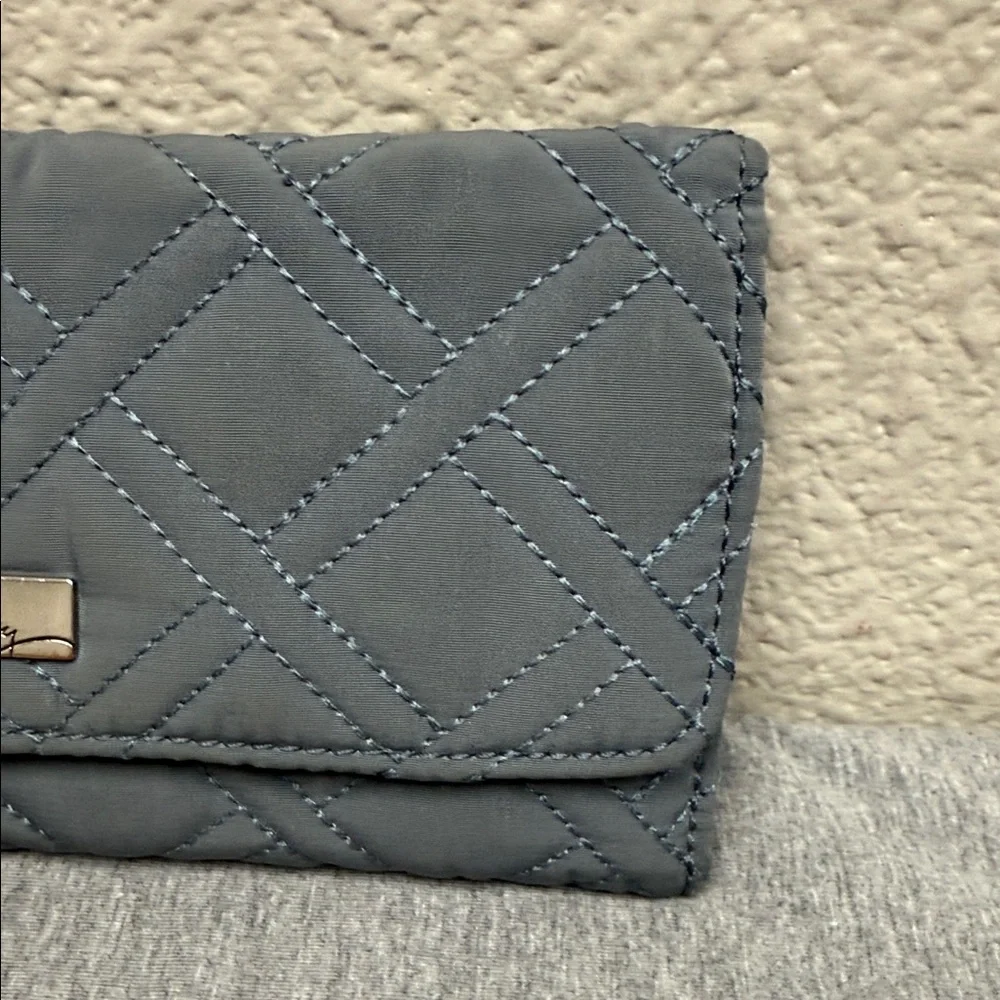 Vera Bradley Blue/Gray Quilted Wallet